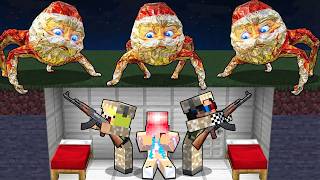 🎅🏻СТРОИМ БУНКЕР ЧТОБЫ ЗАЩИТИТЬ ЛЕСКУ ОТ ГУГУ ГАГА В МАЙНКРАФТ! ШЕДИ МЕН MINECRAFT