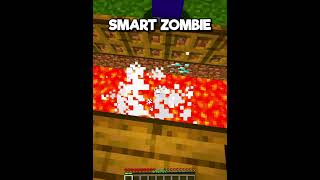 Minecraft Smart Zombie...😂 (World's Smallest Violin) #minecraft #shorts