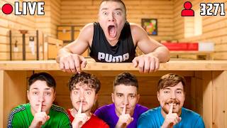 Я заставил Ютуберов ПРОЖИТЬ 100 ДНЕЙ под Домом Стримера в Майнкрафт...